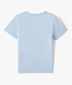 tee-shirt garcon a manches courtes avec motifs bleuI944201_3