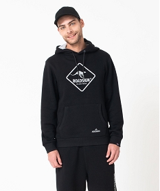 GEMO Sweat à capuche intérieur molletonné homme - Roadsign noir standard