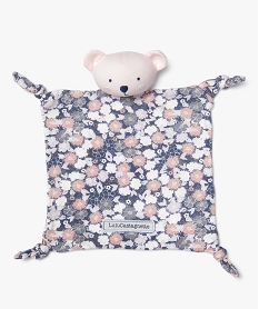 doudou plat avec tete de souris pour bebe - lulucastagnette imprimeI960801_1