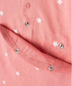 pyjama dors-bien en jersey de coton a pont-dos bebe (lot de 2) roseI967301_3