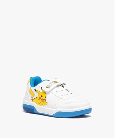 baskets garcon pikachu a semelle lumineuse - pokemon blancI978201_2