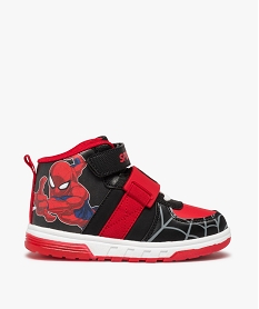 GEMO Baskets garçon mid-cut à semelle lumineuse – SpiderMan noir standard