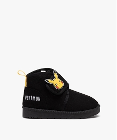 GEMO Chaussons montants avec motif Pikachu garçon - Pokemon Noir