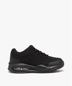 GEMO Basket en toile ultra légère à lacets garçon noir standard