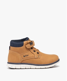 boots garcon unies a col denim et a scratch - lee cooper orangeI992201_1