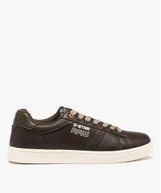 GEMO Tennis à lacets homme G-Star - Raw marron chine