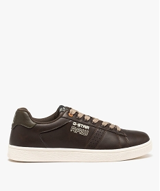 GEMO Tennis à lacets homme G-Star - Raw Brun