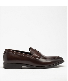 mocassins dessus cuir homme - taneo brunJ006401_1