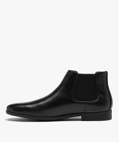 chelsea boots avec elastiques textures homme noirJ007501_4