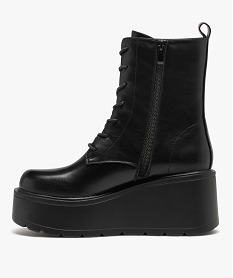 boots femme unies a talon compense noirJ029701_4