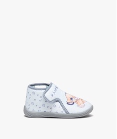 GEMO Chaussons garçon bottillons à scratch avec motif Le Roi Lion - Disney bleu standard
