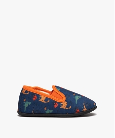 chaussons garcon a motifs dinosaures bleuJ040801_1