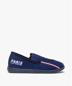 chaussons garcon imprimes foot a enfiler - paris saint-germain bleuJ041901_1