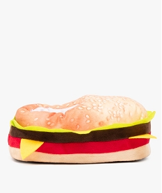 GEMO Chaussons garçon en volume forme burger Multicolore