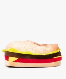 chaussons garcon en volume forme burger multicoloreJ044601_3