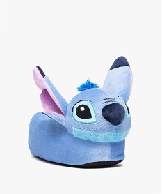 GEMO Chaussons femme en volume tête de Stitch - Disney bleu standard