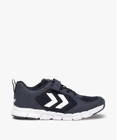 GEMO Baskets garçon running bi-matières - Hummel Speed bleu chine