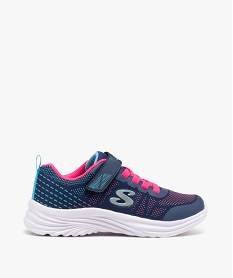 baskets fille running en mesh a reliefs - skechers bleu basketsJ062301_1