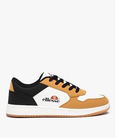 GEMO Baskets garçon bicolores à lacets - Ellesse Blanc