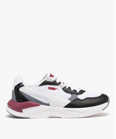 GEMO Baskets homme multicolores en mesh - Puma blanc chine