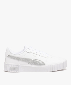 GEMO Baskets femme à bande métallisée - Puma blanc chine