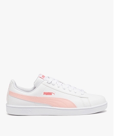 GEMO Baskets femme style rétro à lacets - Puma blanc chine