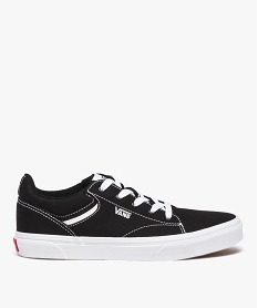 baskets femme en toile style retro a semelle epaisse - vans noirJ072901_1