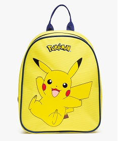 sac a dos en toile avec motif pikatchu enfant - pokemon jauneJ078701_2
