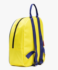 sac a dos en toile avec motif pikatchu enfant - pokemon jauneJ078701_3