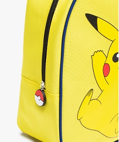 sac a dos en toile avec motif pikatchu enfant - pokemon jauneJ078701_4