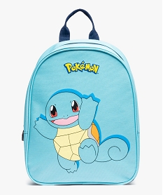 sac a dos en toile avec motif pokedex enfant - pokemon bleuJ078901_1