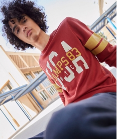 GEMO Sweat à col rond homme - Camps United rouge standard