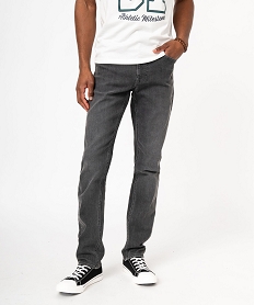 GEMO Jean écoresponsable coupe slim homme Bleu