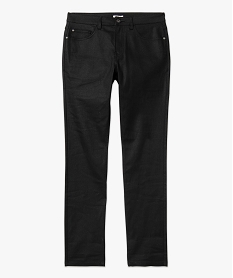 jean enduit coupe regular homme noir jeans regularJ095901_4