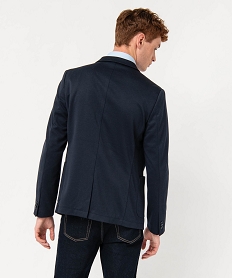 veste extensible avec poches plaquees homme bleuJ101001_3