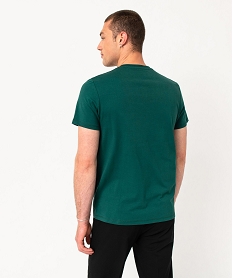 tee-shirt manches courtes imprime homme - south park vertJ112501_3