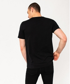 tee-shirt manches courtes imprime le joker homme - batman noir tee-shirtsJ113601_3