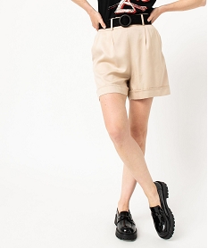 PANTALON KAKI SHORT BEIGE