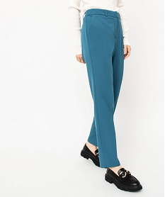 pantalon de tailleur femme bleuJ130601_1