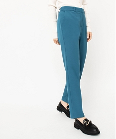 SANS GENRE PYTHON BEIGE PANTALON BLEU / GRIS