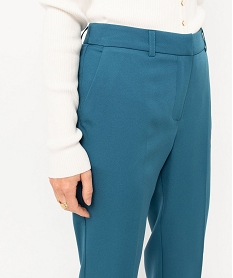 pantalon de tailleur femme bleuJ130601_2