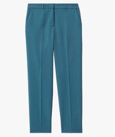 pantalon de tailleur femme bleuJ130601_4
