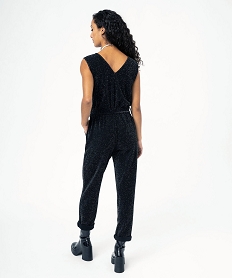 combinaison pantalon paillete avec haut cache-cour femme noirJ150601_4