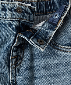 jean delave avec marques d’usure bebe garcon gris jeansJ191401_4