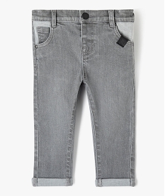 GEMO Jean stretch délavé bébé garçon - LuluCastagnette Gris