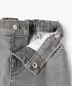 jean stretch delave bebe garcon - lulucastagnette gris jeansJ191801_3