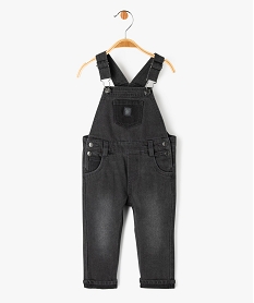 GEMO Salopette en jean coupe slim bébé garçon - LuluCastagnette Gris