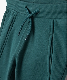 pantalon de jogging bebe garcon avec poches fantaisie vertJ195801_2