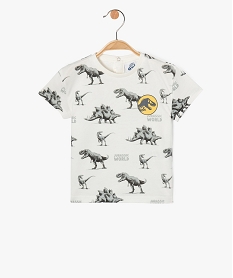 GEMO Tee-shirt à manches courtes en coton imprimé ciné bébé garçon jaune chine