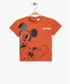 GEMO Tee-shirt à manches courtes en coton imprimé ciné bébé garçon rouge standard